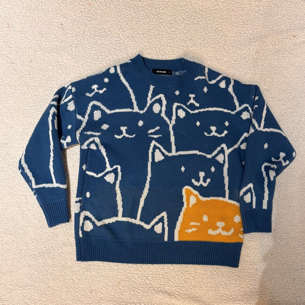 Aelfric Eden Cat Pattern Sweater